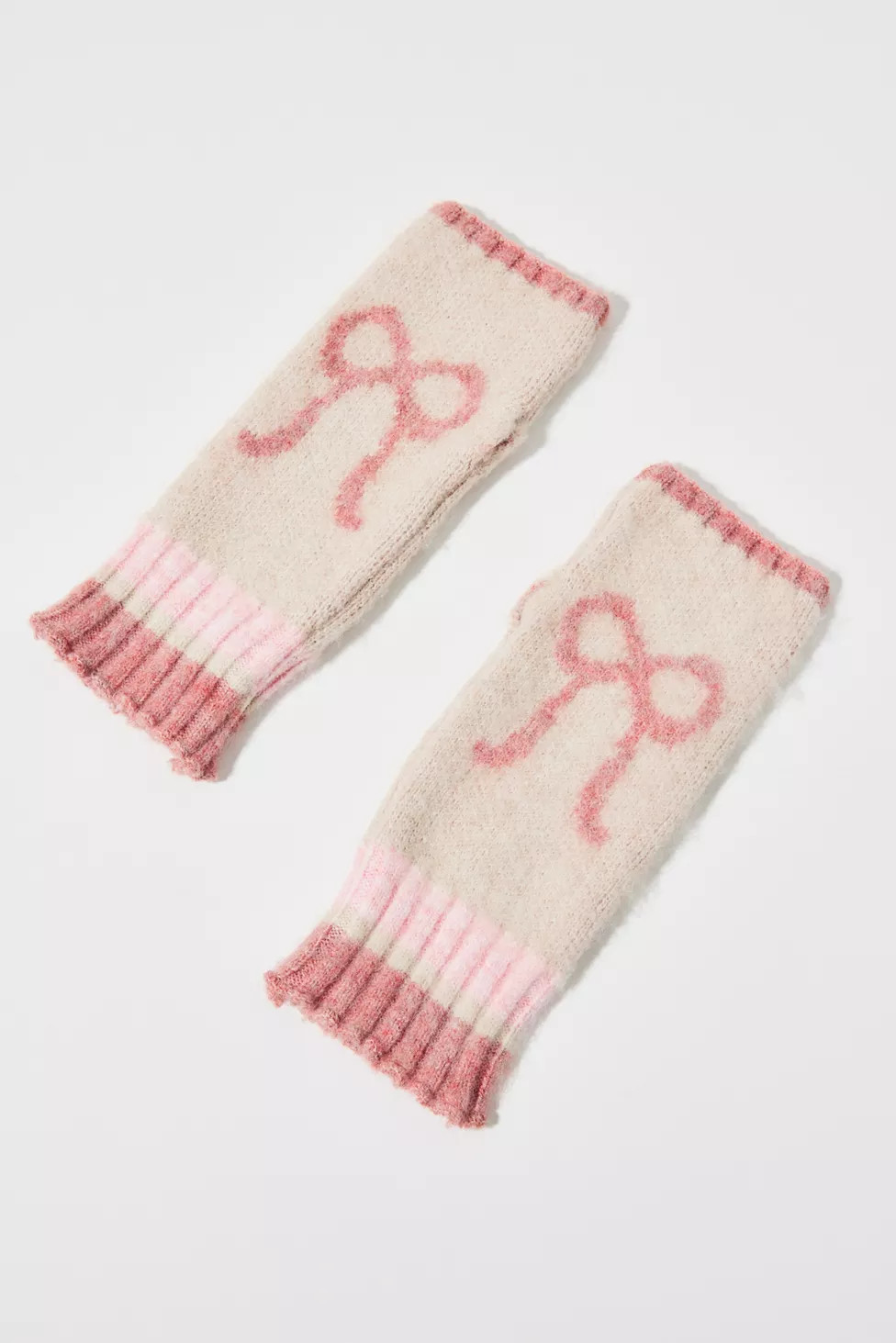 Bow Graphic Fingerless Glove | Urban Outfitters (US and RoW)