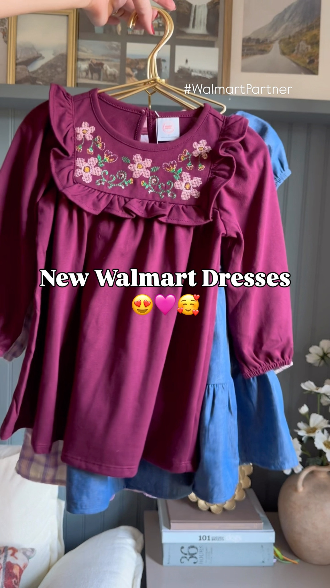 New Walmart toddler dresses for fall! 😍 #WalmartPartner Love these cute & affordable new outfits! @walmartfashion #walmartfashion 

#LTKKids #LTKFamily #LTKBaby