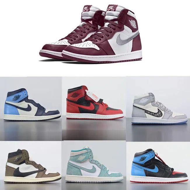 Dupe Air Jordan 1 1S Basketball Shoes Cherry Blossom Sneakers Men Women Sneaker University Blue O... | DHGate