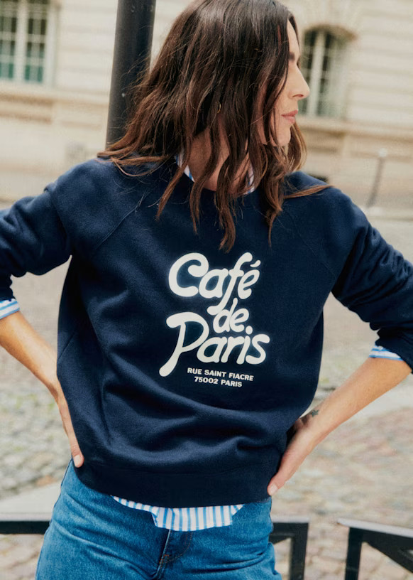 Café de Paris Sweatshirt | Sezane - UK