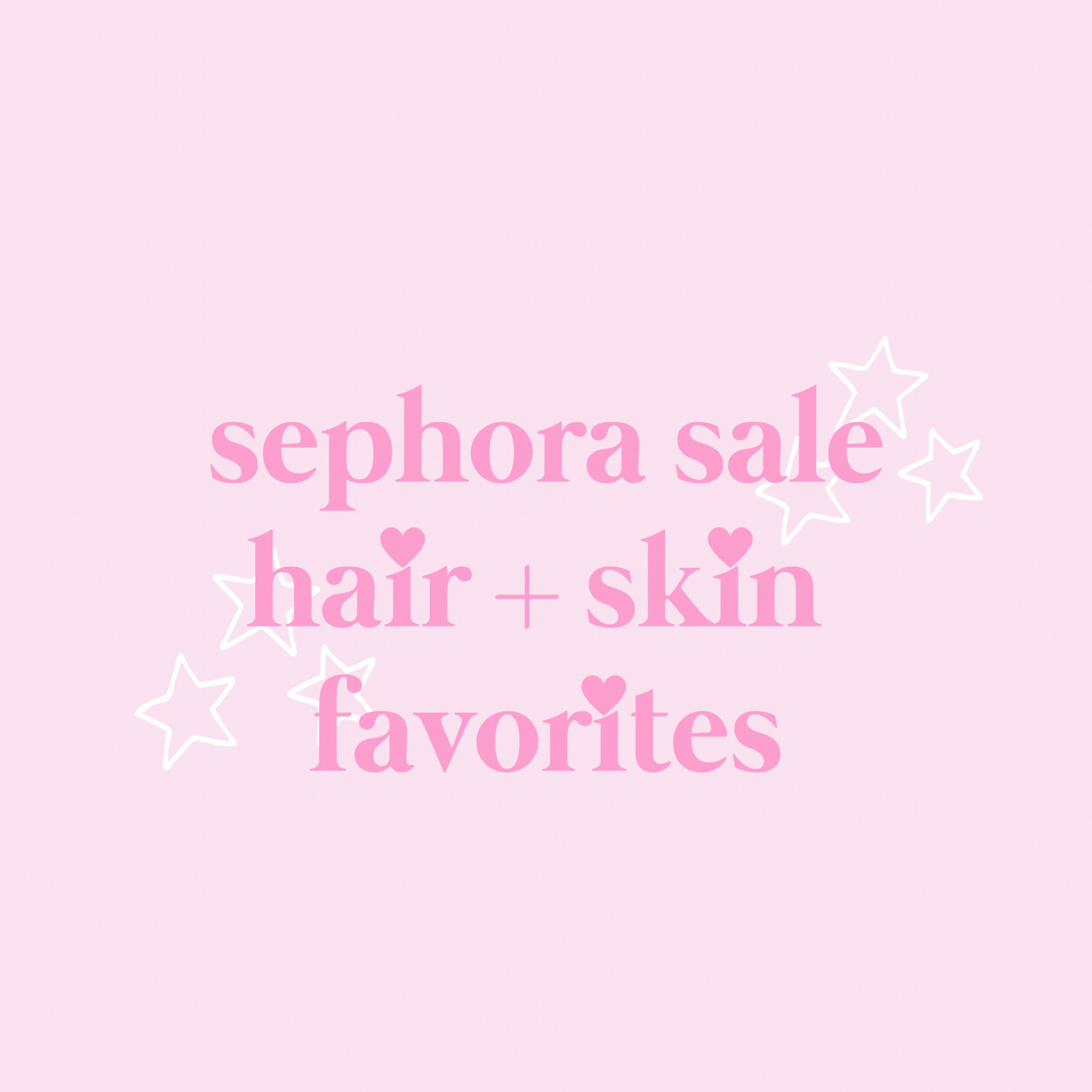 the sephora vib rouge sale is here! these are all my fave skin and hair products!!

#LTKsalealert #LTKbeauty #LTKxSephora