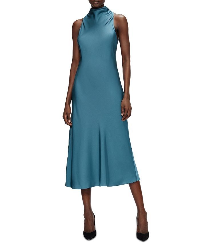 Cowl Neck Sleeveless Midi Dress | Holiday Dress | Holiday Outfit | Black friday | Bloomingdales | Bloomingdale's (US)