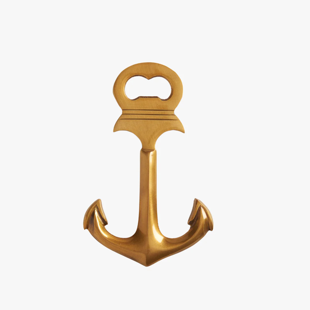 Brass Anchor Bottle Opener | Dear Keaton