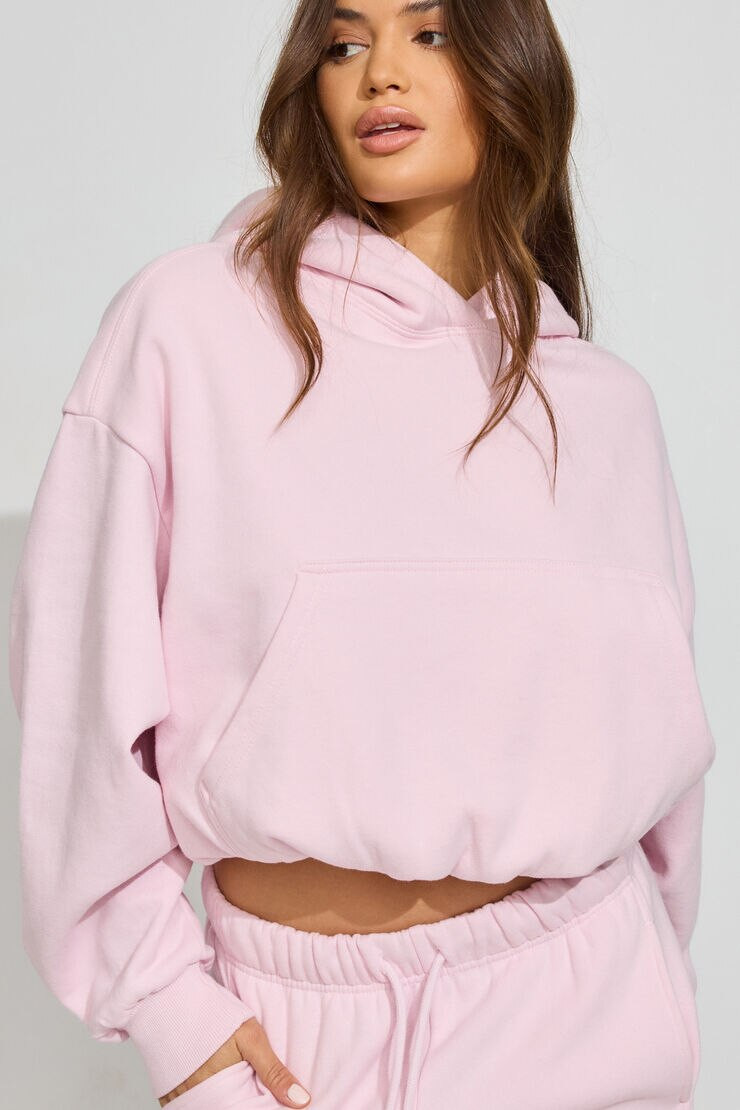 UltraFleece Clean Cropped Bubble Hoodie | Garage Clothing
