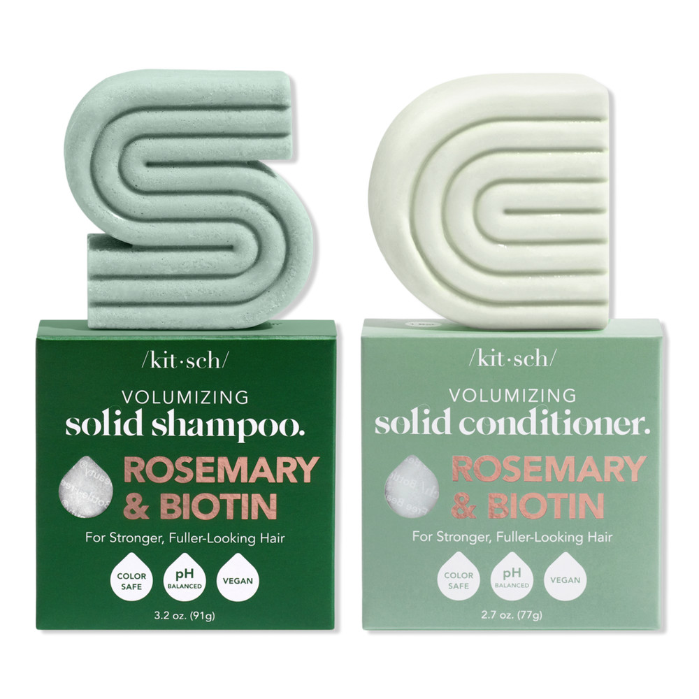 Kitsch Rosemary & Biotin Volumizing Shampoo and Conditioner Combo Pack | Ulta
