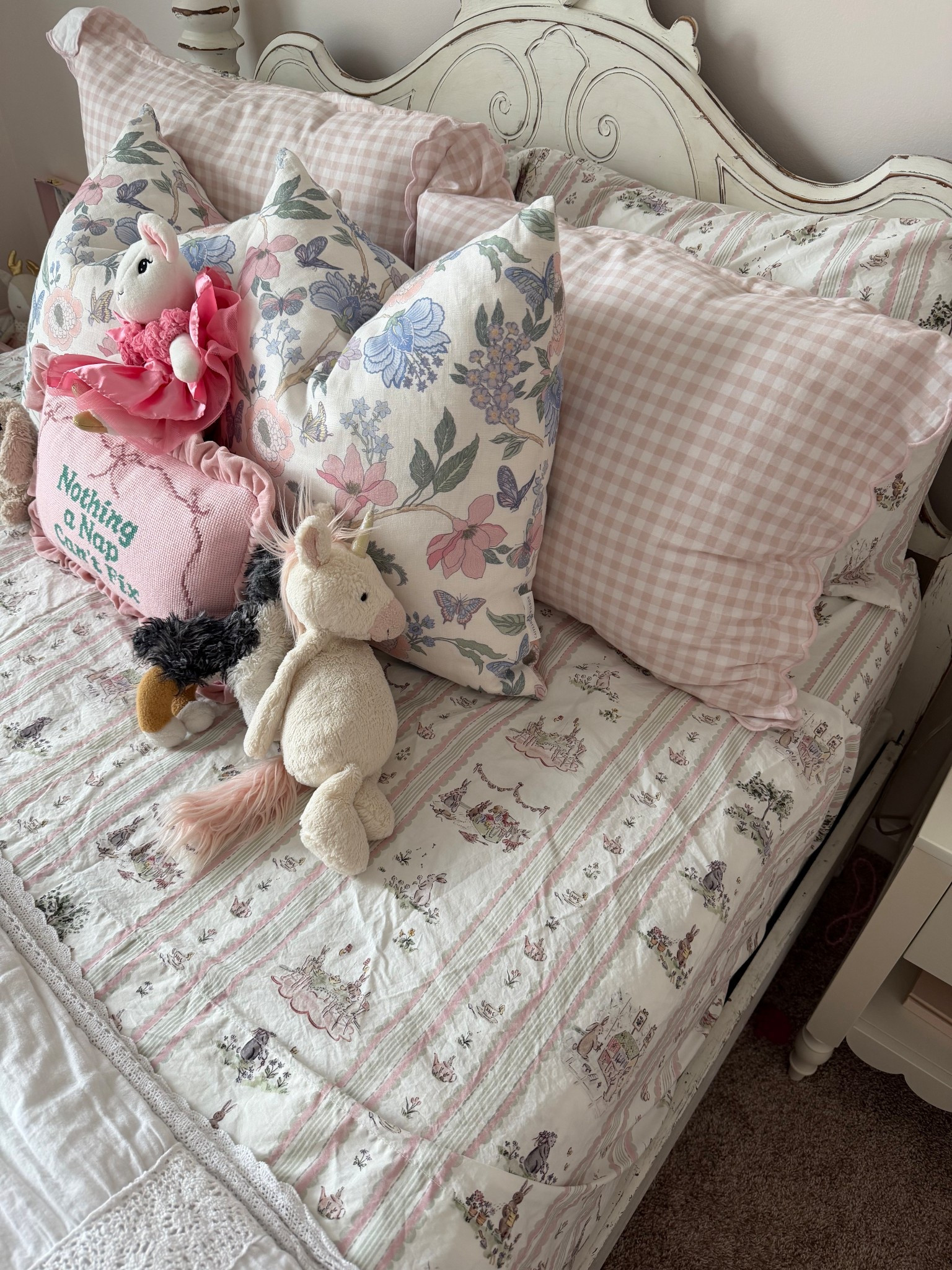 Little girl room // Easter sheets // girl bedding 

#LTKmomlife #LTKKids