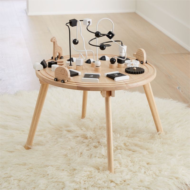 Wooden Activity Table + Reviews | Crate and Barrel | Crate & Barrel