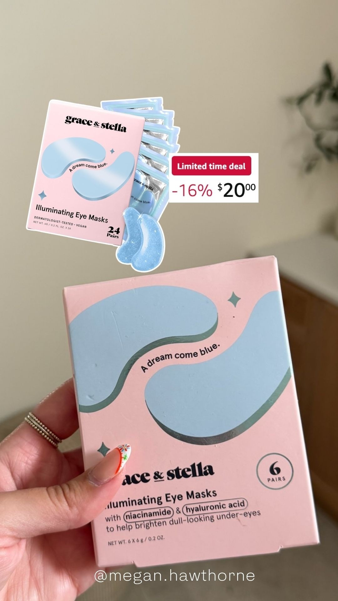 Eye patches that make your under eye bags disappear! 

#LTKBeauty #LTKSaleAlert