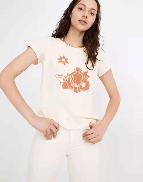 Madewell x Élan Byrd Vessel Graphic Perfect Vintage Tee | Madewell