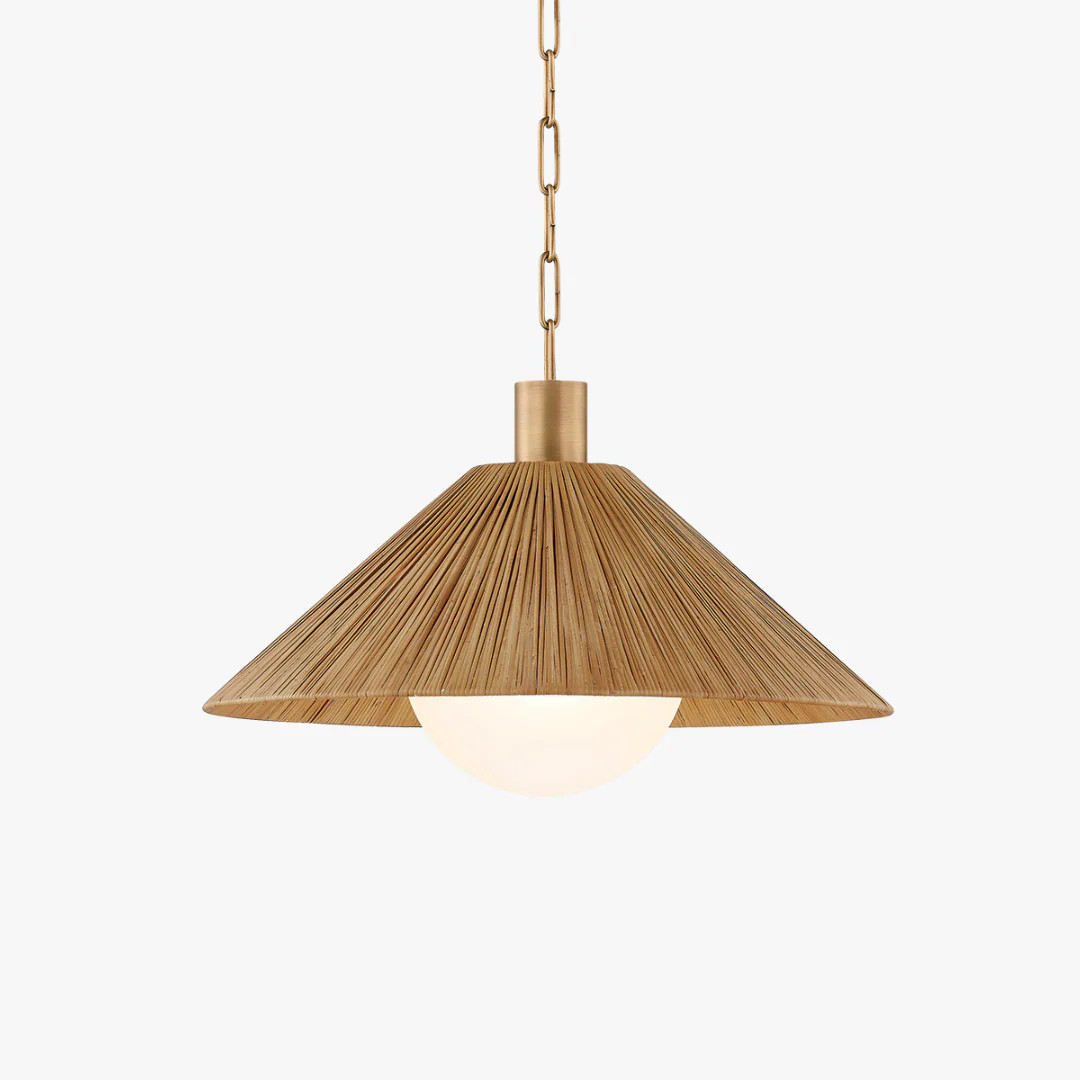 Woods Cove Rattan Pendant | Dear Keaton