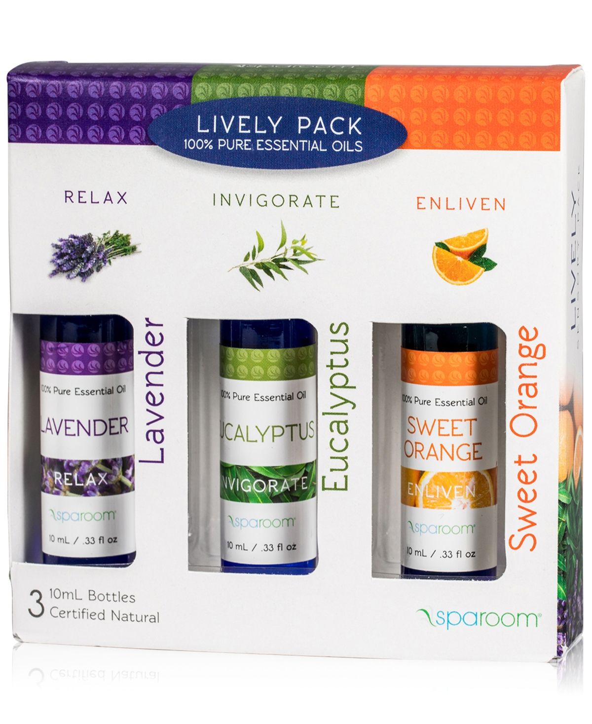 SpaRoom 3-Pk. Lively Essential Oils | Macys (US)