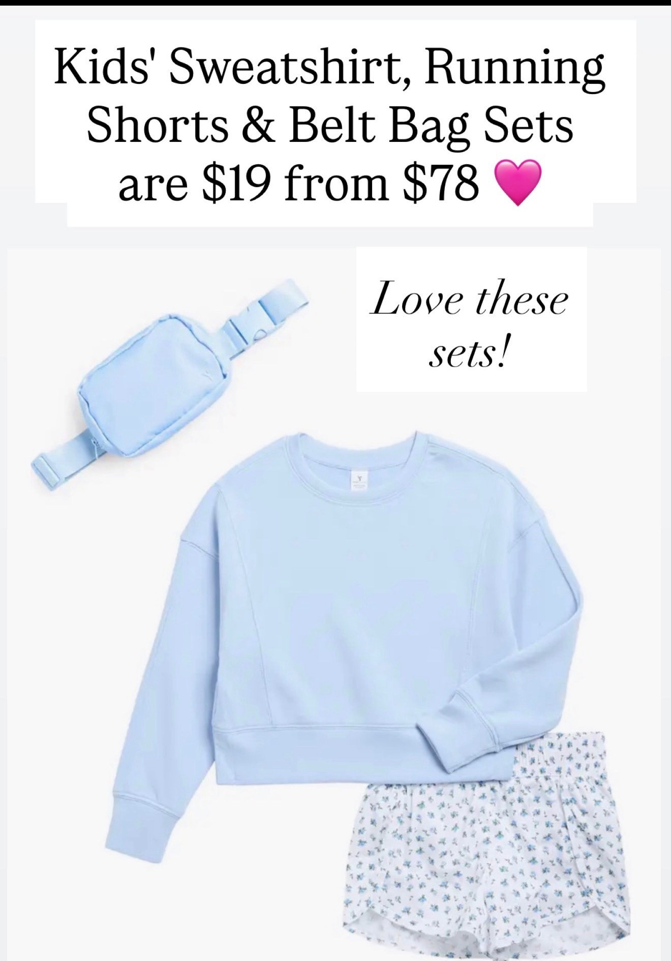 These sets are adorable for $19 from $78!!!

#LTKKids