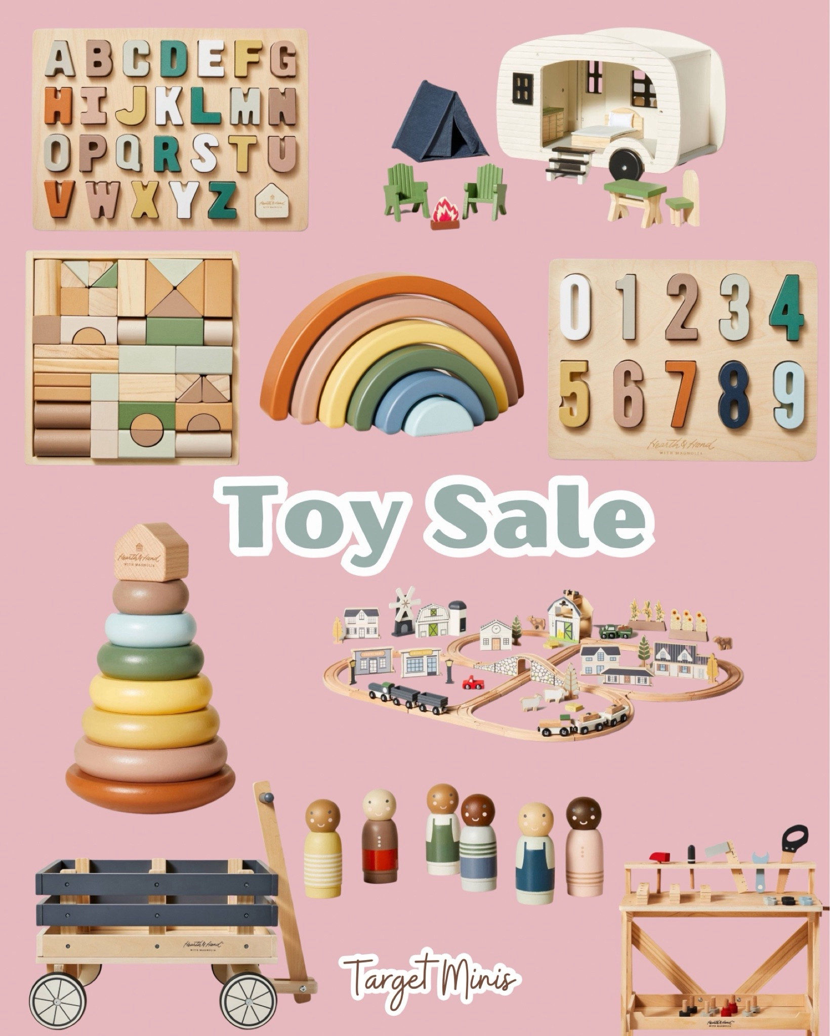 30% off wooden toys today only 

Target finds, Target deals 

#LTKSeasonal #LTKHoliday #LTKkids