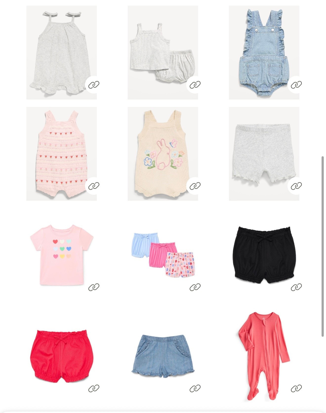 Baby clothes / pajamas 