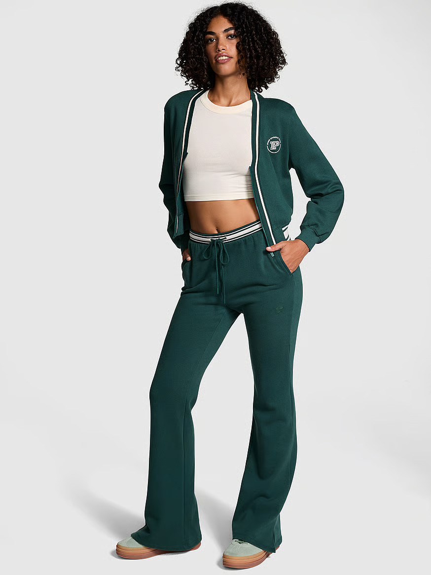 Ivy Fleece Split-Hem Flare Sweatpants | Victoria's Secret (US / CA )