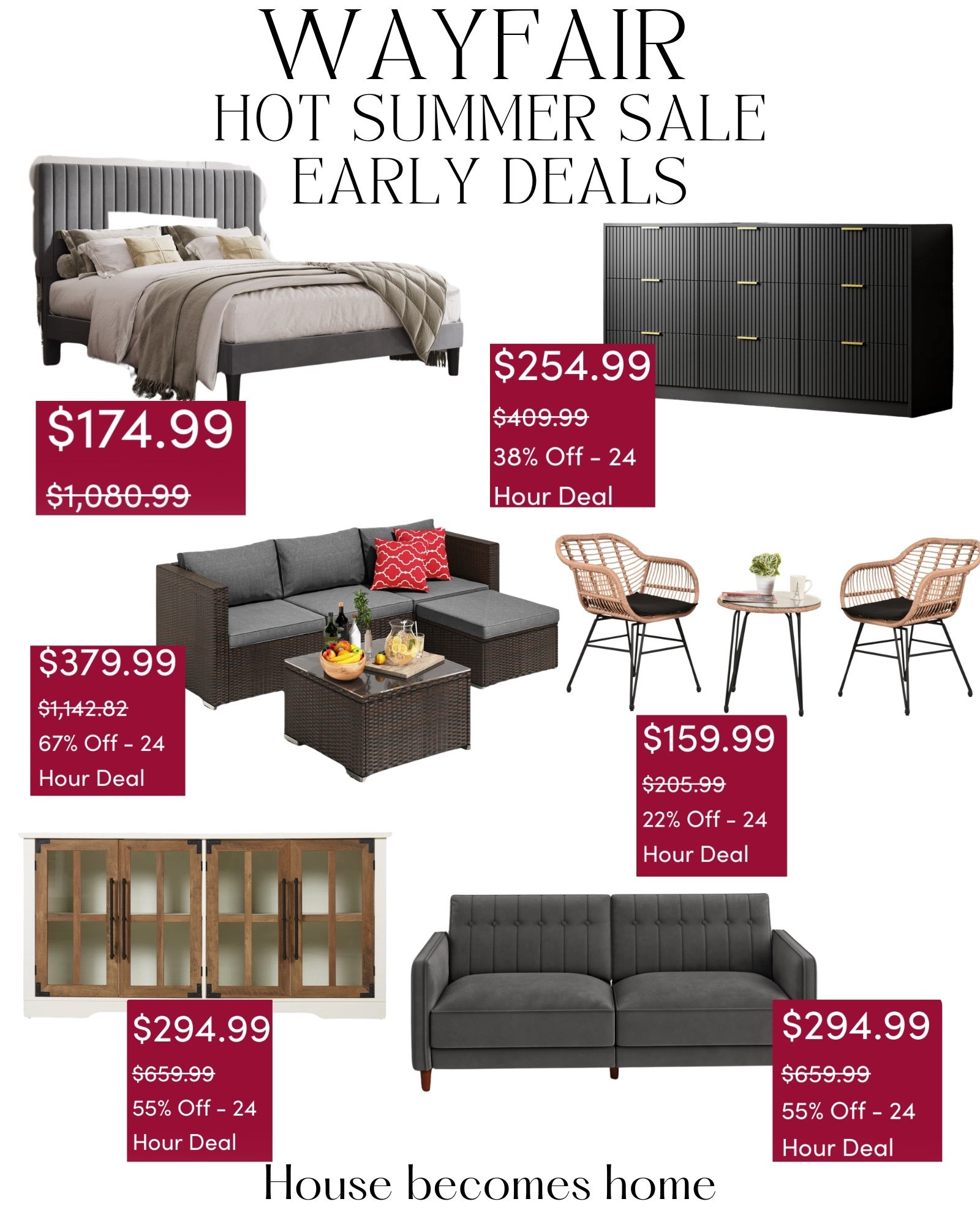 Wayfair hot summer sale starts tomorrow! Here are some early deals!

#LTKHome #LTKSaleAlert #LTKSeasonal