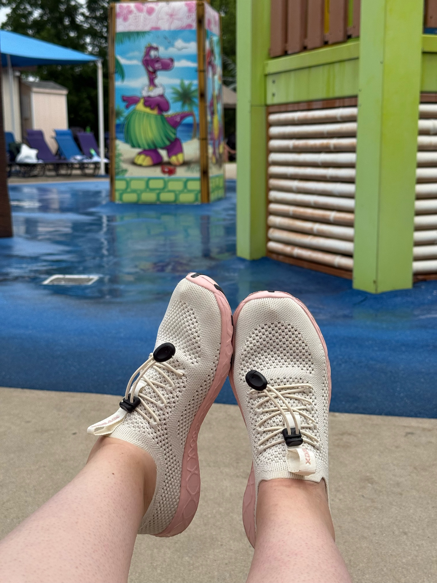 These water shoe sneakers completely changed my opinion of water shoes. They're lightweight, breathable, and comfortable enough to wear all day without giving me blisters. I've worn them at the beach, water parks, and while creek-stomping over rocky terrain, and the drainage holes keep water from pooling inside. If you're spending lots of time near the water this summer, these are absolutely worth packing.