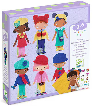 Djeco Felt Dress Up Cards | Dillard's | Dillard's