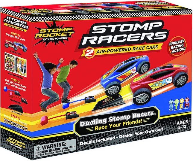 Dueling Stomp Racer - Best Active Play for Ages 5 to 9 | Fat Brain Toys