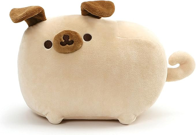 GUND Pusheen Pugsheen Stuffed Plush Dog with Poseable Ears, Tan, 9.5" | Amazon (US)
