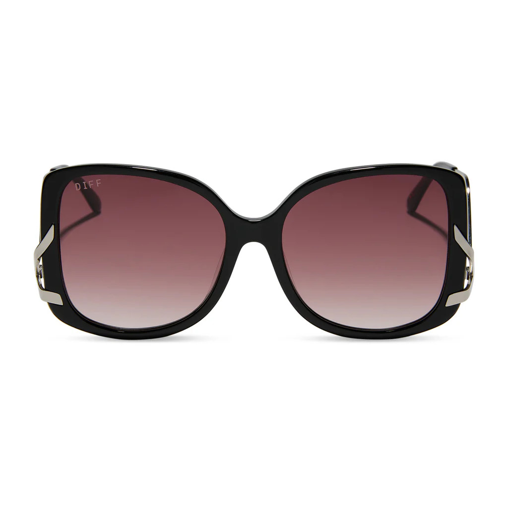 BEETLEJUICE™ - DELIA DEETZ™ + BLACK + RED GRADIENT SUNGLASSES | DIFF Eyewear