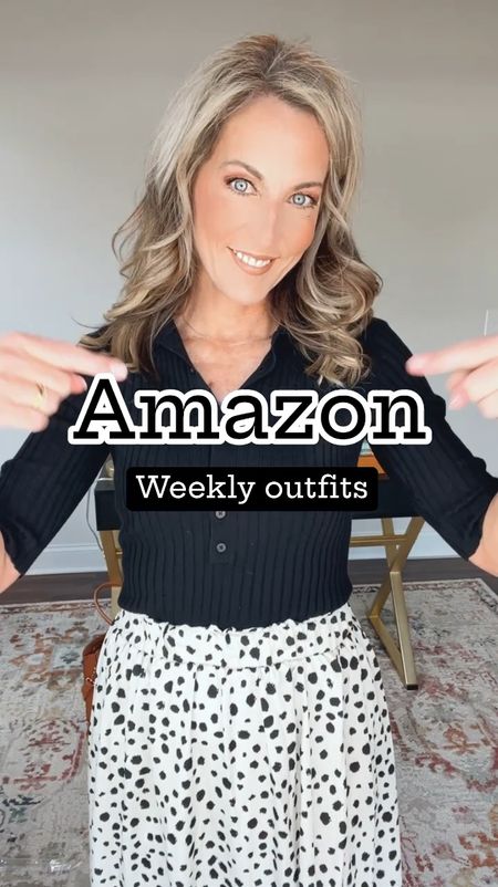 Amazon weekly outfits - 🖤 all styles come in multiple colors//grade for weekends, work, or date night! 
Wearing small in all  

#LTKfindsunder50 #LTKworkwear #LTKover40