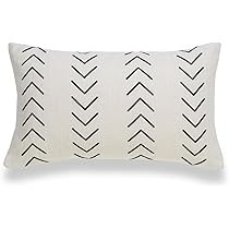 Modern Boho Pillow Cover, Gray, Plaid, 20" x20" | Amazon (US)