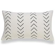 Modern Boho Pillow Cover, Gray, Plaid, 20" x20" | Amazon (US)