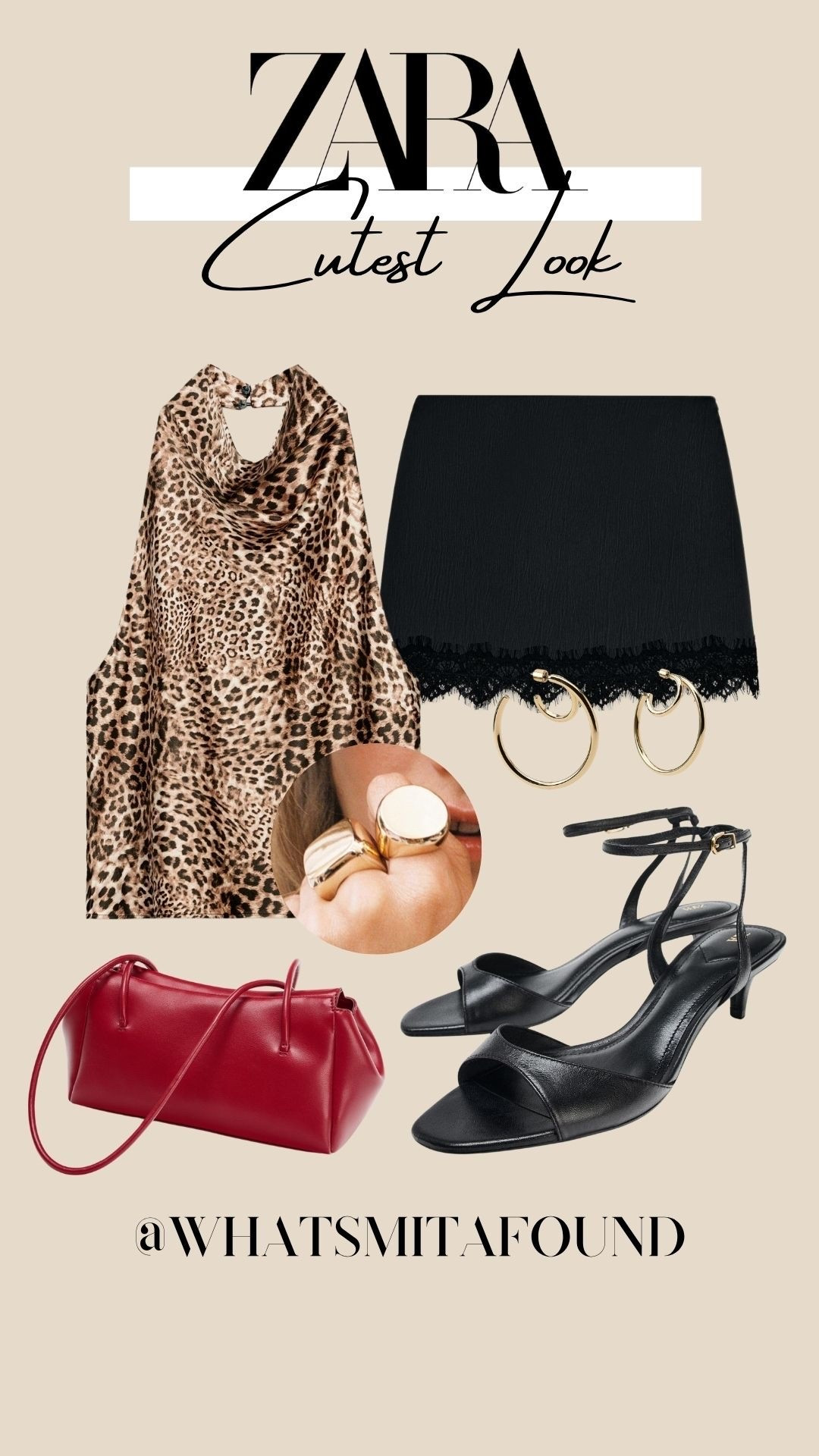 The cutest outfit for a night out, from Zara!

#LTKootd #LTKU #LTKSeasonal