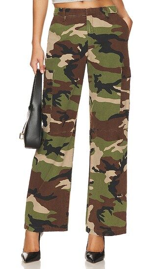 Baggy Lowrise Cargo Pant in Camoflauge | Revolve Clothing (Global)