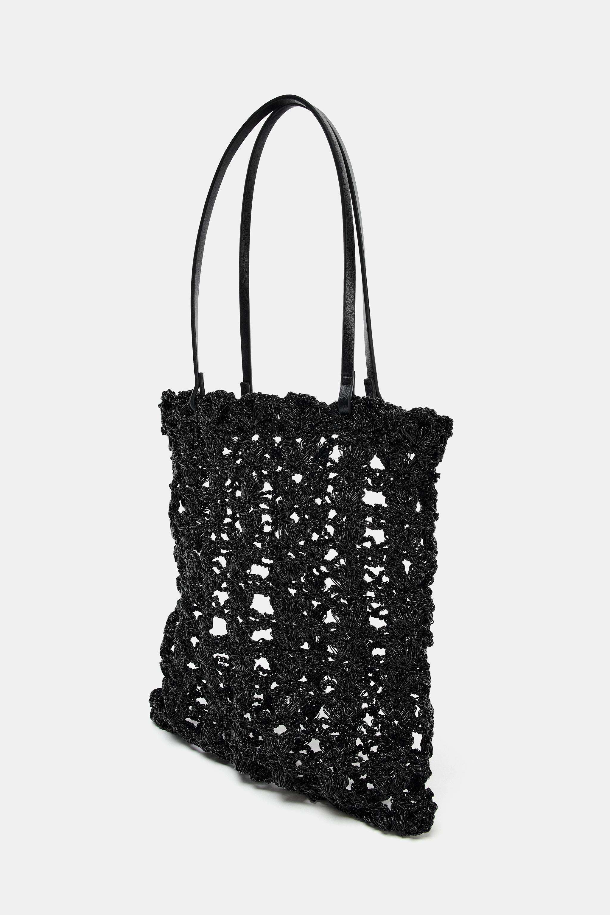 CROCHET MINI TOTE | Zara US