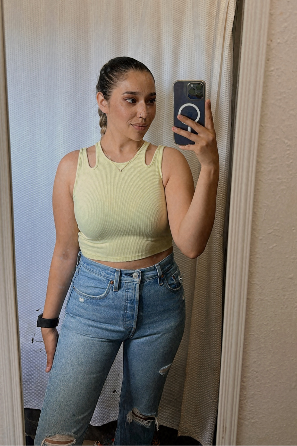 Summer fits ☀️ #levis #summer #ootd 

Levi’s: 27
Top: small 

#LTKGiftGuide #LTKSeasonal #LTKbeauty