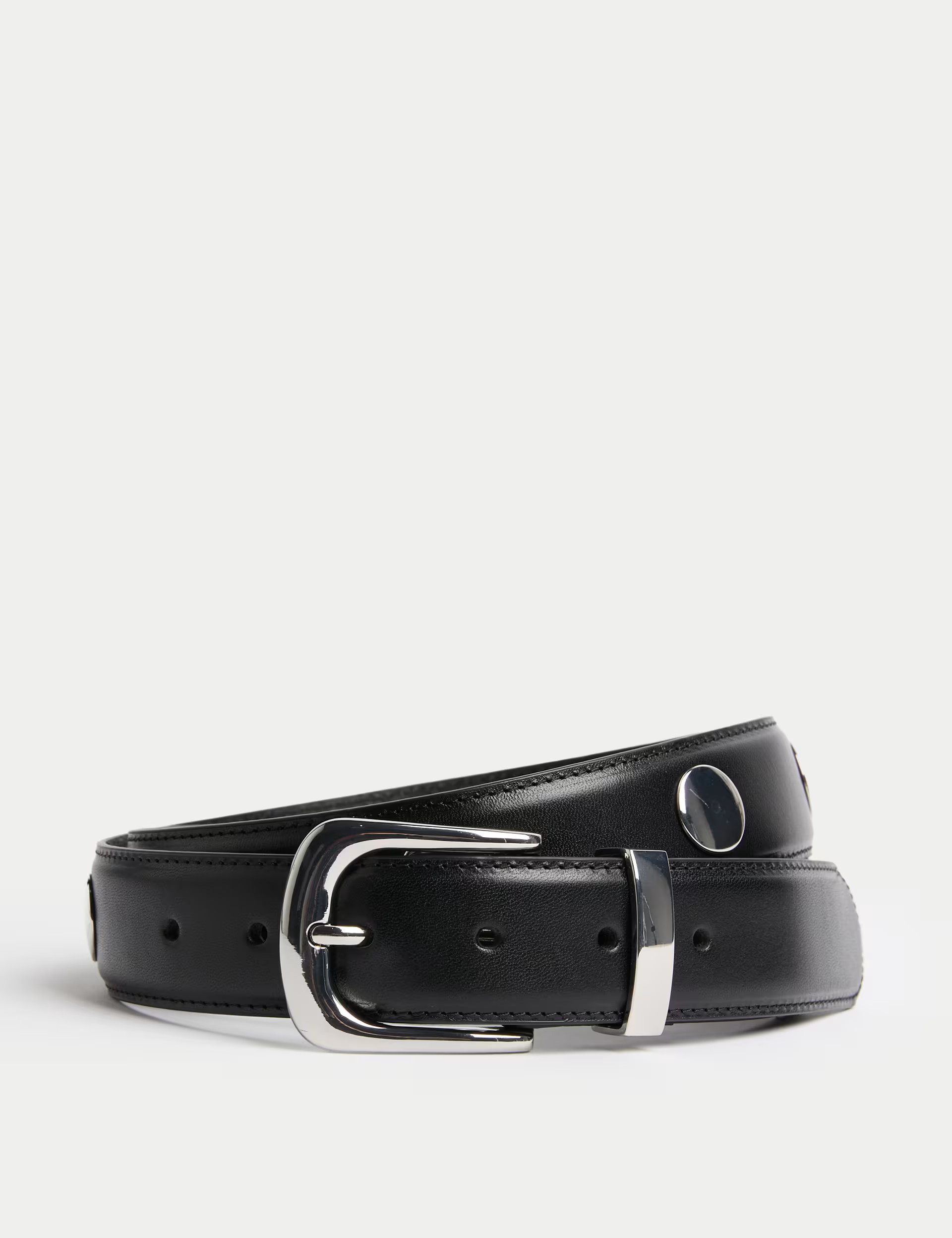 Leather Studded Belt | Marks & Spencer (UK)
