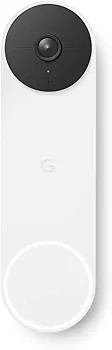 Google Nest Doorbell (Battery) - Snow | Amazon (US)