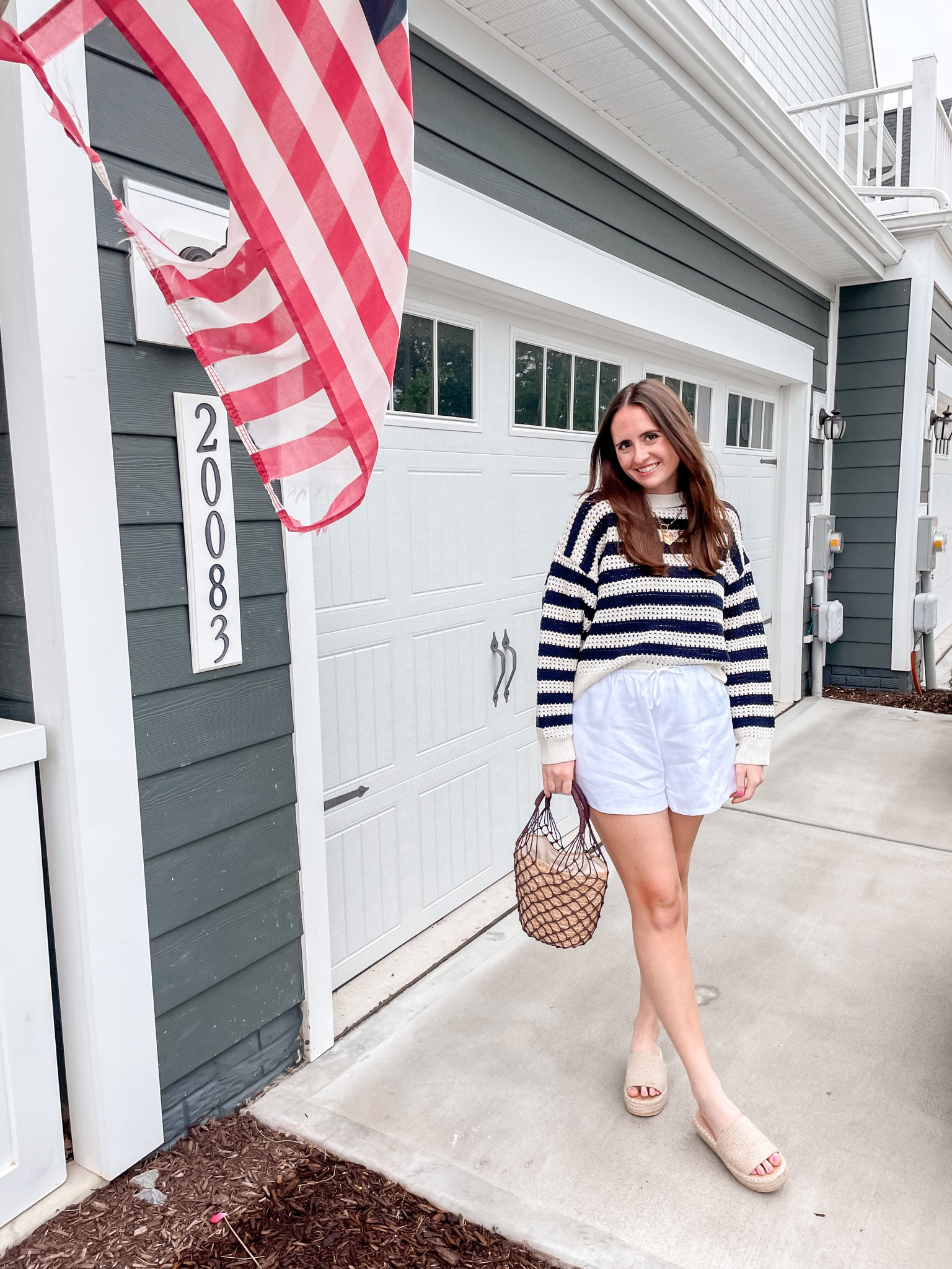 4th of July outfit inspiration

Navy and white striped sweater, summer outfit, summer style, 4th of July, independence day, white linen shorts, espadrille sandals, woven bag, reformation, mango, Matisse, j. Crew

#LTKunder100 #LTKSeasonal #LTKstyletip
