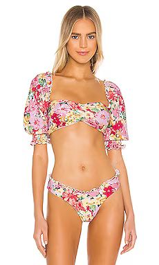 LPA Elora Bikini Top in Amali Floral from Revolve.com | Revolve Clothing (Global)