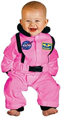 Aeromax ASP-Romp Astronaut Suit with NASA Patch, 6-12 Months, Pink | Amazon (US)