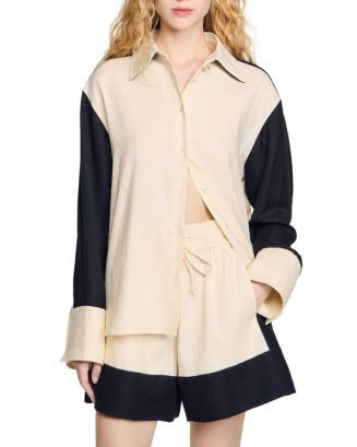 Grace Two Tone Shirt | Bloomingdale's (US)