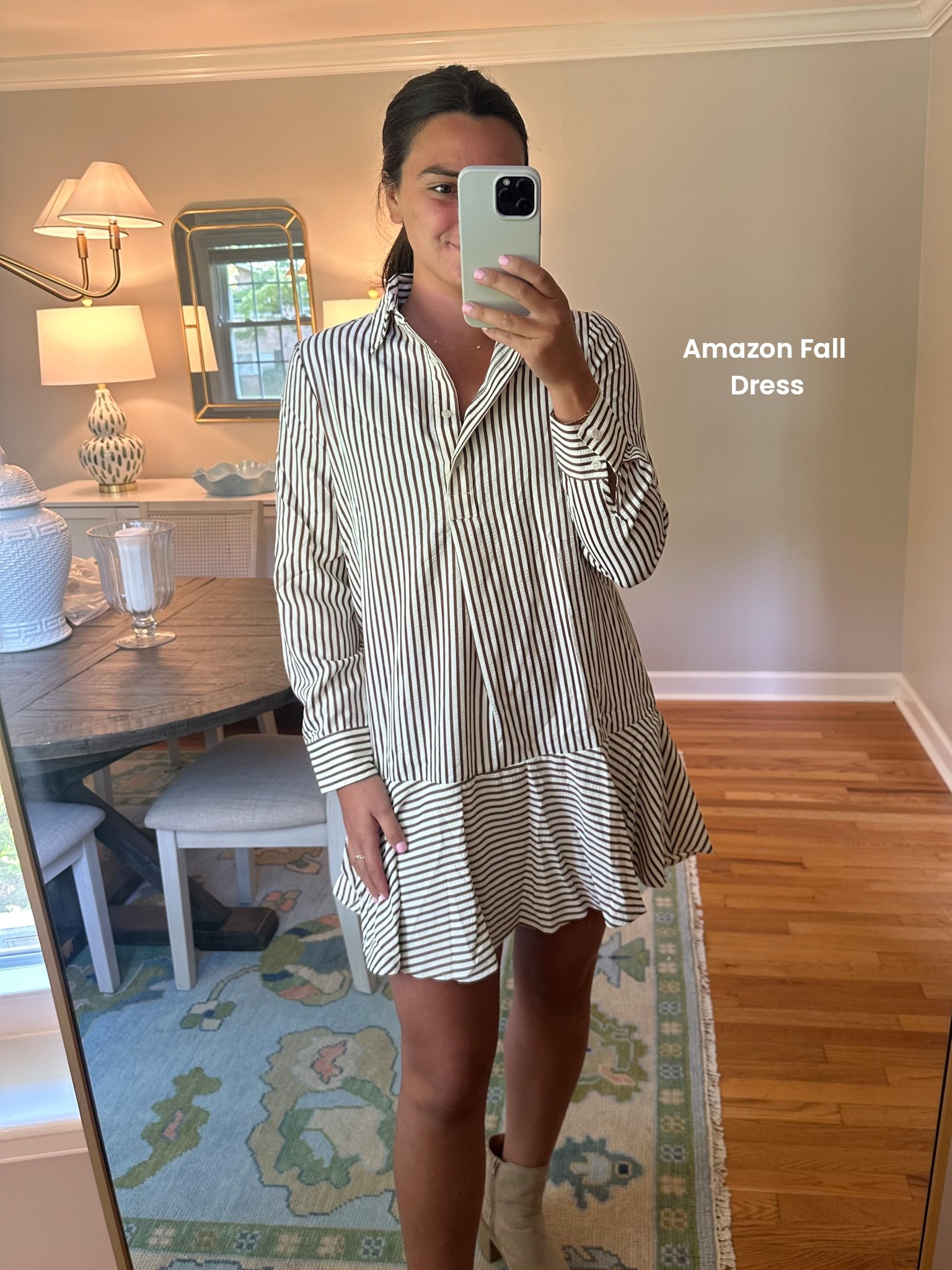 Fall dress, fall outfit, brown dress, Tuckernuck look for less

#LTKWorkwear #LTKSeasonal #LTKStyleTip