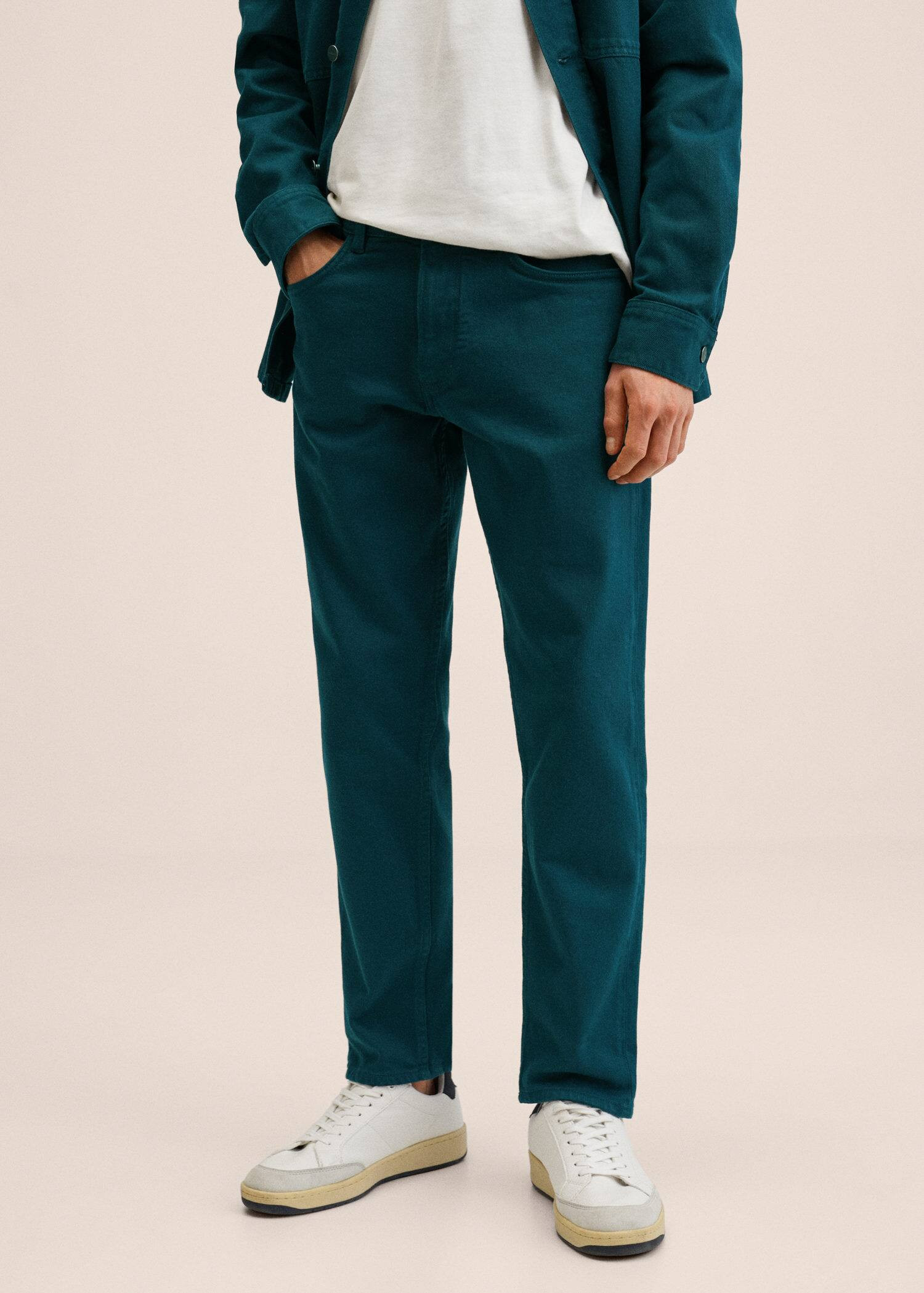 Ben tapered cropped jeans | MANGO (US)