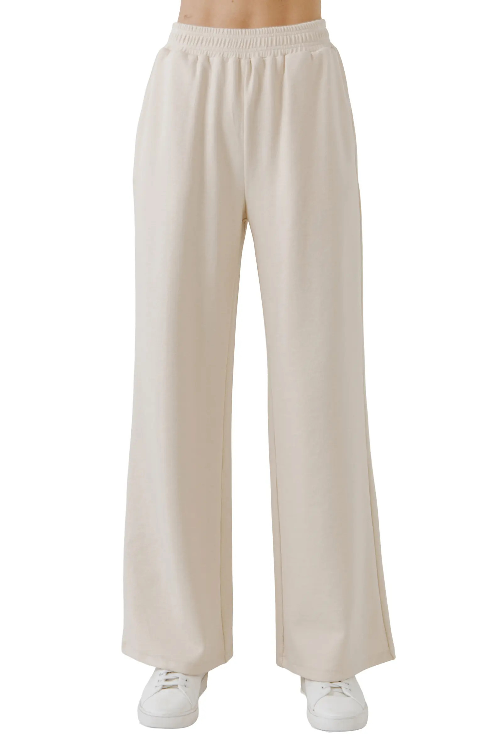 Grey Lab Wide Leg Knit Pants | Nordstrom | Nordstrom