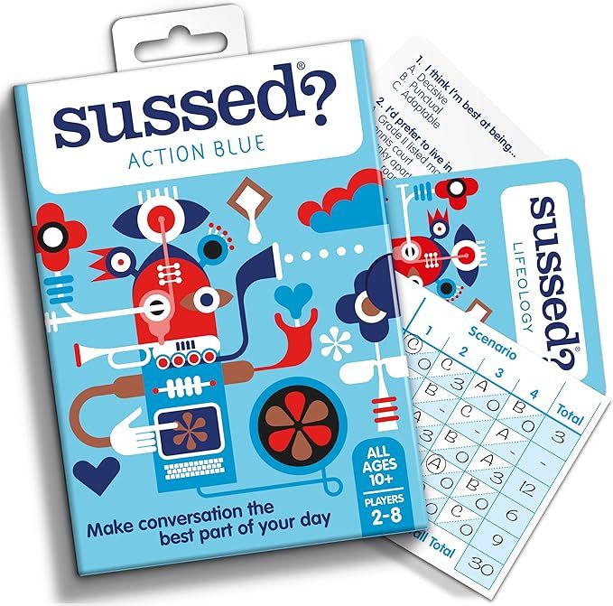 SUSSED Wacky Conversation Starters | Card Game for Teens, Adults, Kids 10+ | Family-Friendly | Co... | Amazon (US)