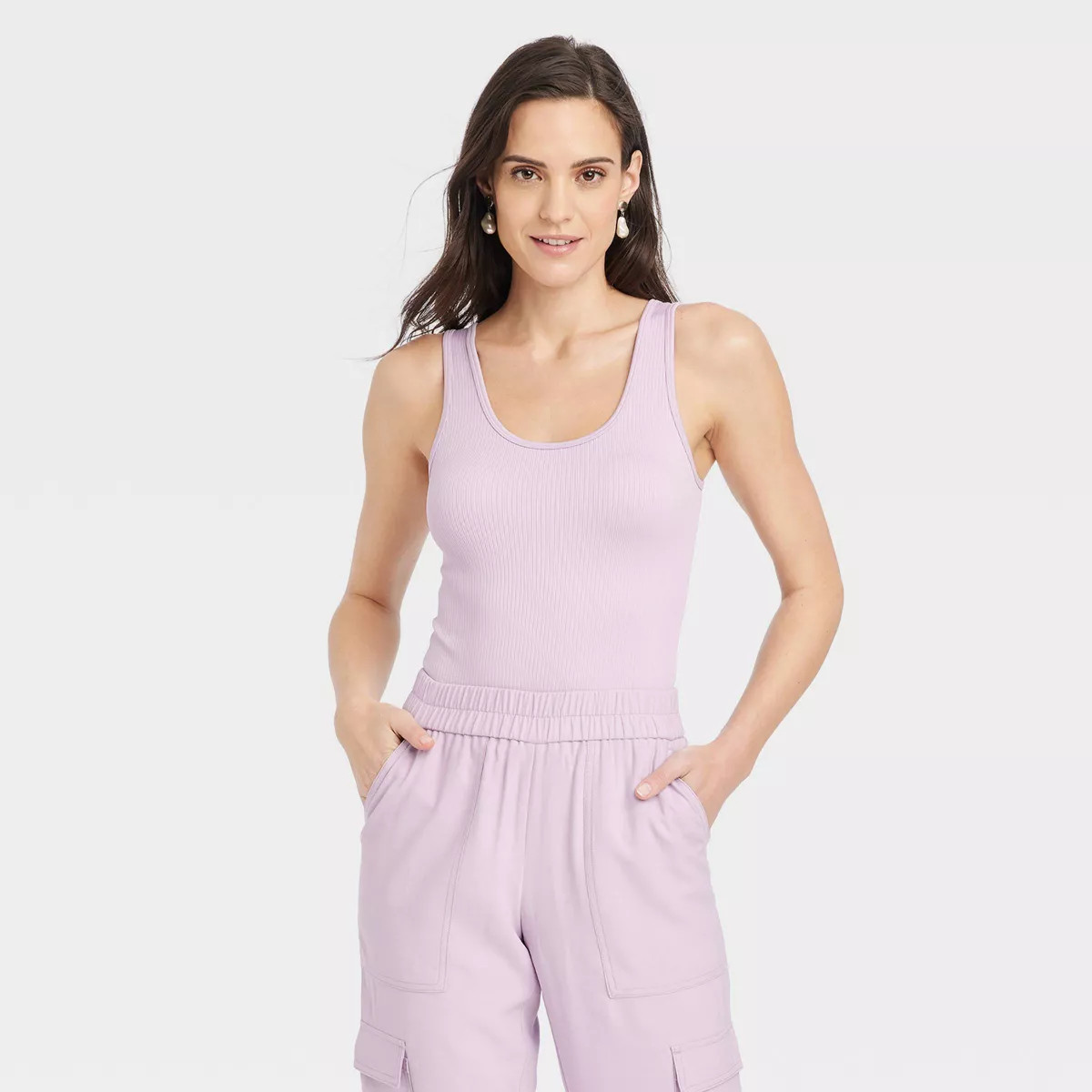 Women's Seamless Slim Fit Tank Top - A New Day™ | Target