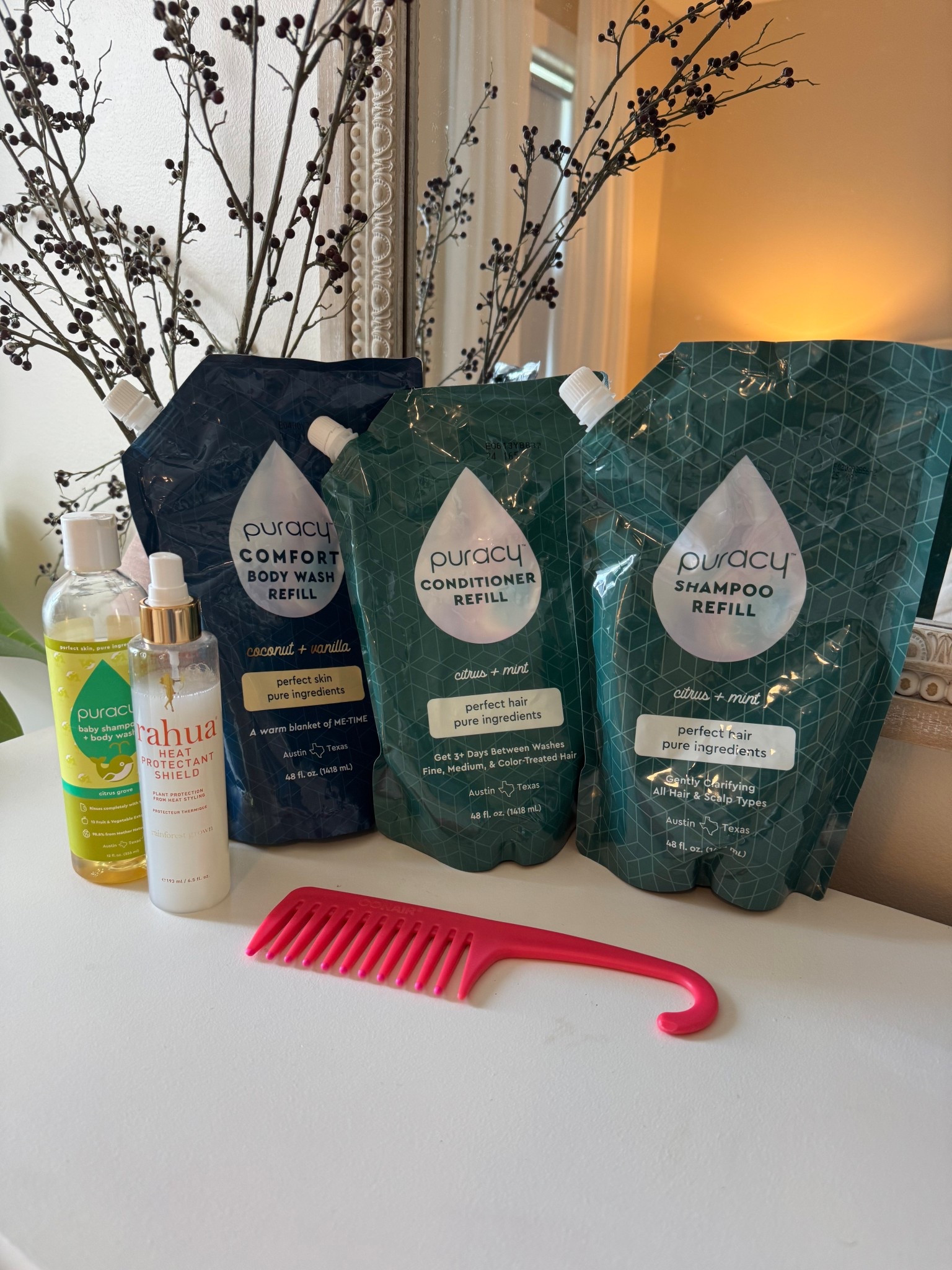 My non-toxic hair care products ❤️