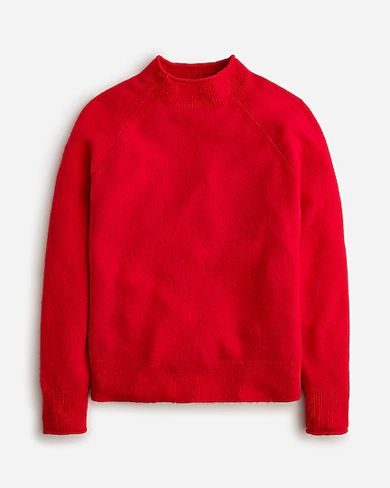 Rollneck sweater in Supersoft yarn | J. Crew US
