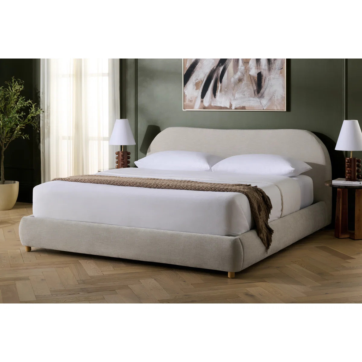 Lizzy Upholstered Bed | Wayfair North America