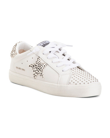 Flair Leather Star Sneakers for Women | Marshalls