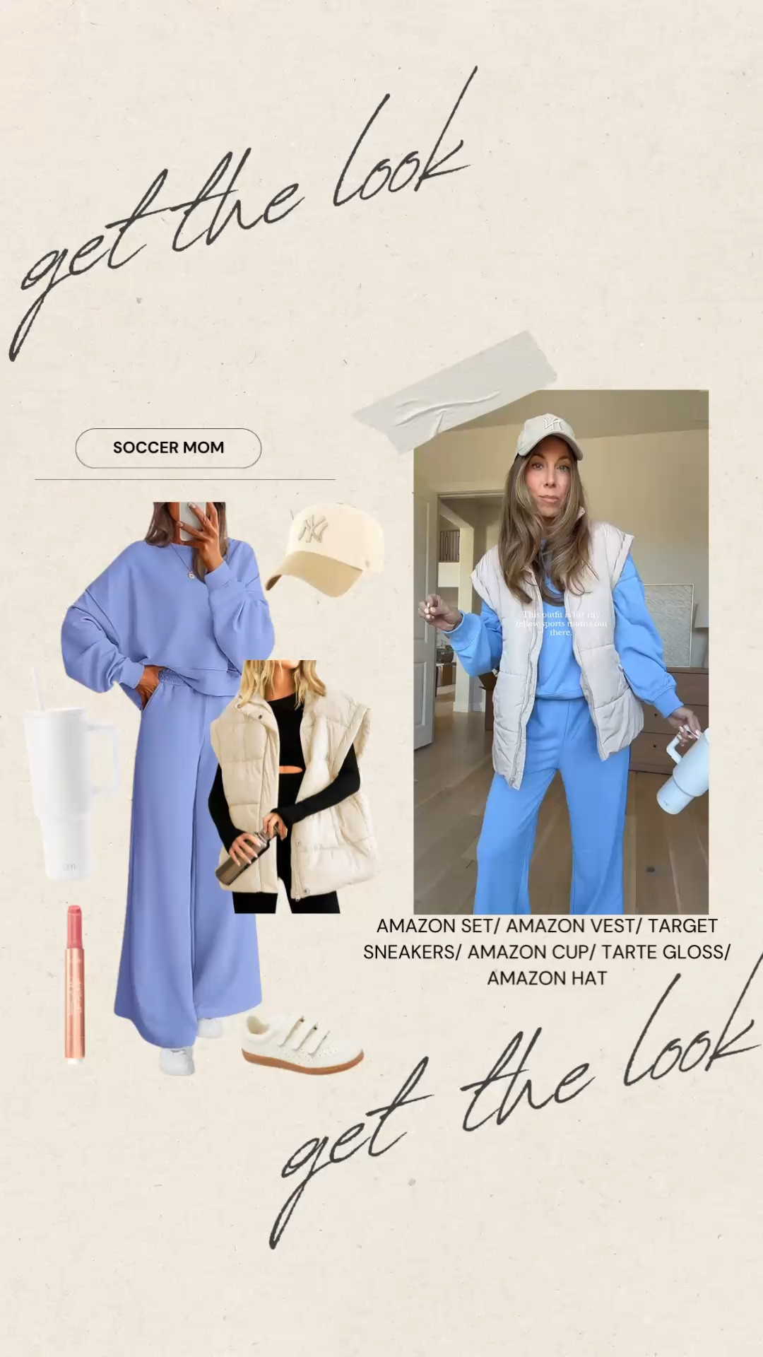 Love this Amazon sweat set! In a size small. Love the wide leg pants and did this color for my daughter’s soccer team! Tarte code Natalie 



#LTKgrwm #LTKmomlife #LTKdayinmylife