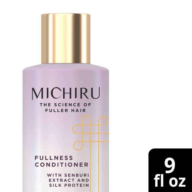 Michiru Senburi Extract & Silk Protein Silicone-Free Fullness Conditioner - 9 fl oz | Target