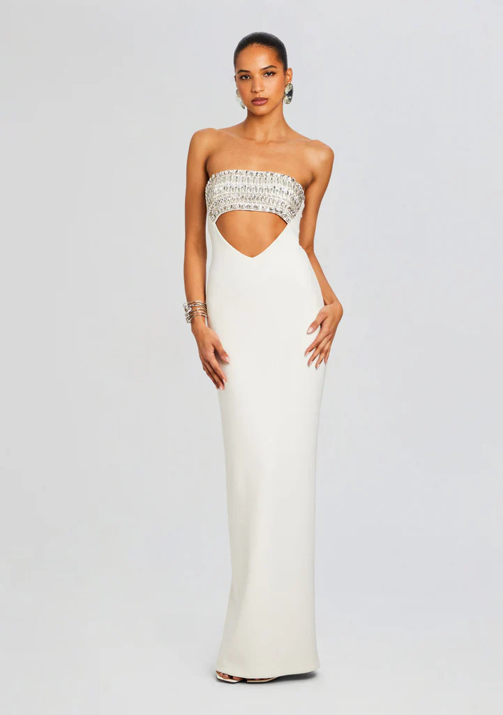 Swan Embellished Dress | Retrofete